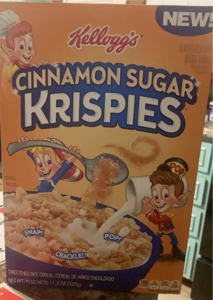 Cinnamon sugar krispies