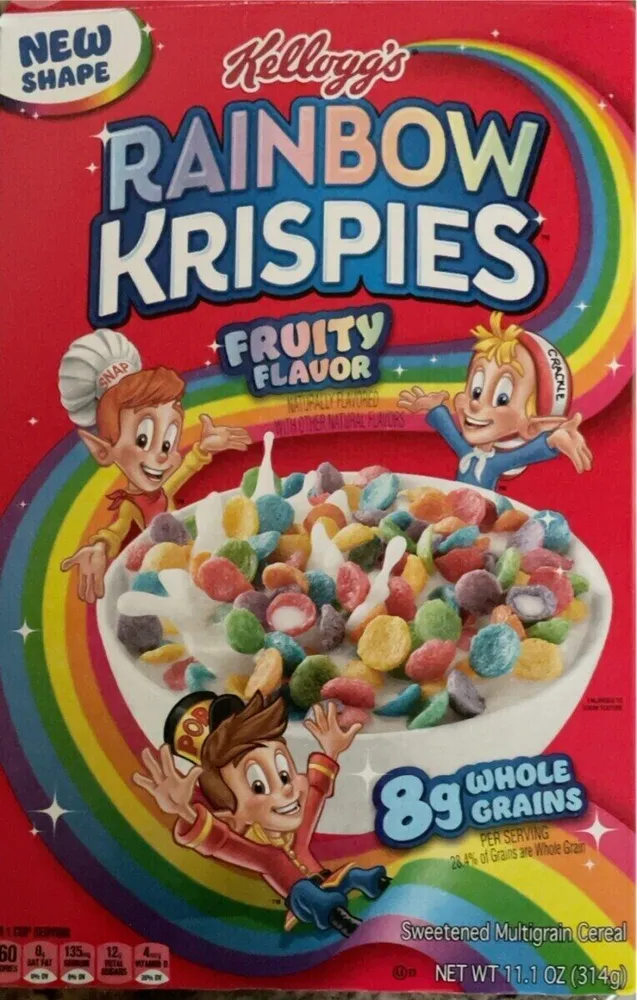 Rainbow krispies