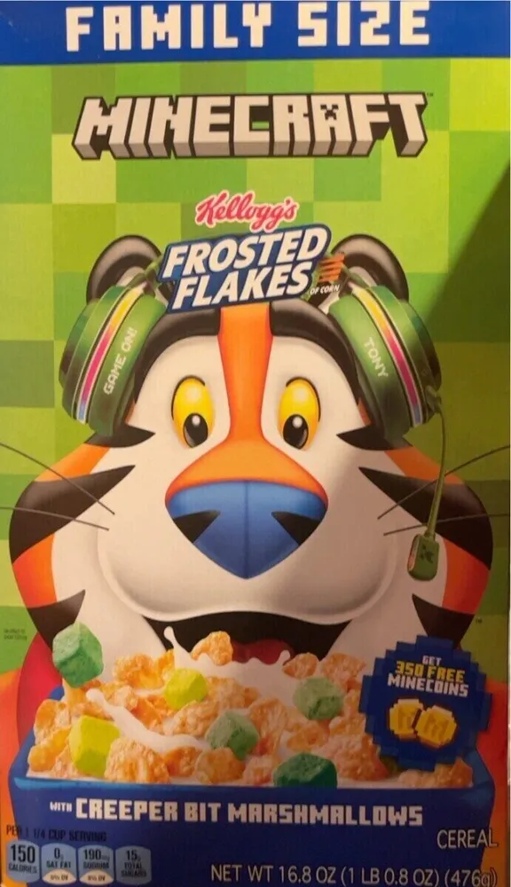 Minecraft Frosted flakes