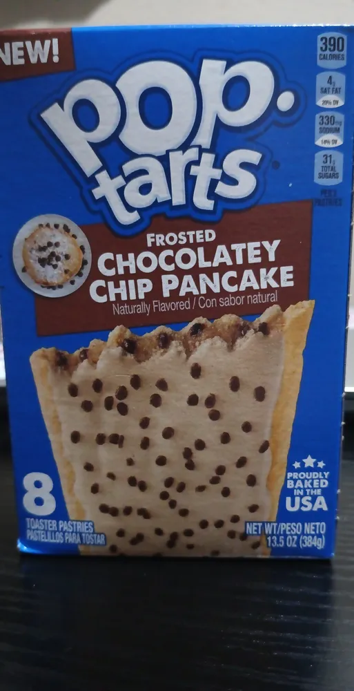 Chocolatey Chip Pancake Pop Tarts