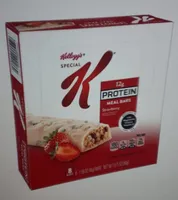 Protein meal bar, strawberry