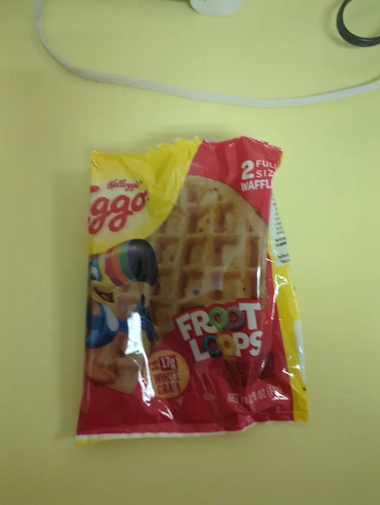 Froot Loops Waffles