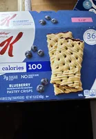 Blueberry Pastry Crisps