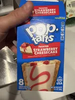Frosted Strawberry Cheesecake