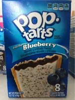 Toaster pastries, frosted blueberry