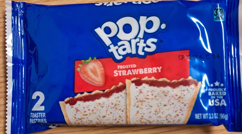 Frosted Strawberry Toaster Pastries