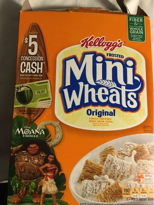Frosted mini wheats, original