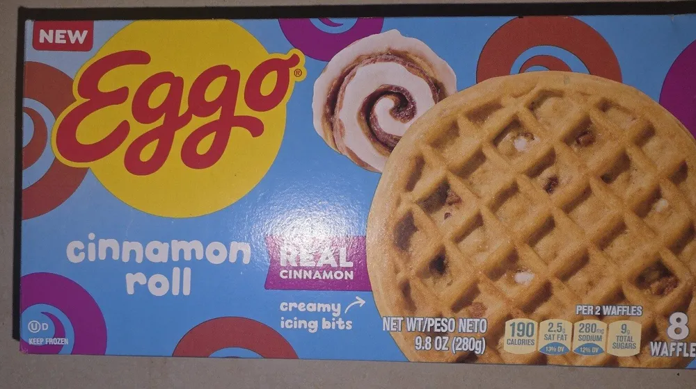 Eggo Cinnamon Roll Waffles