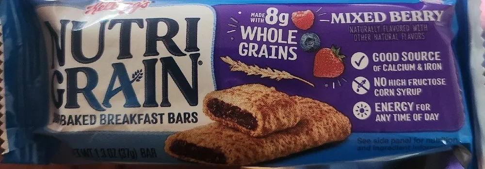 Kellog's Nutrigrain Mixed Berry