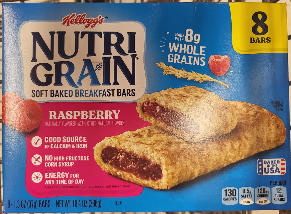 Kellog's Nutrigrain Raspberry