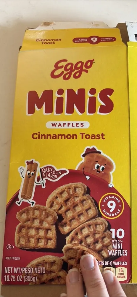 Cinnamon Toast Minis Waffles