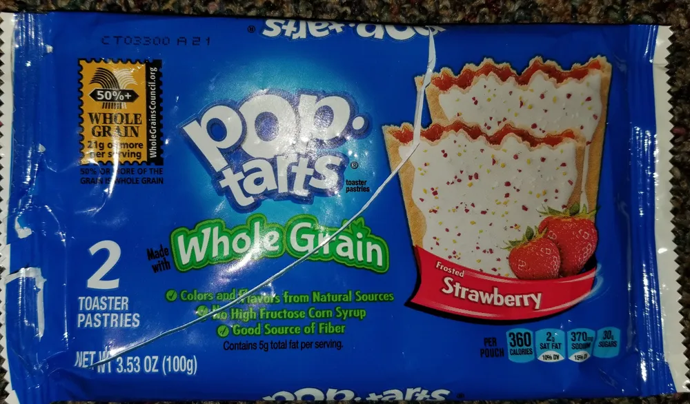pop-tarts 21g WHOLE GRAIN FROSTED STRAWBERRY