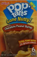 Toaster pastries, frosted chocolate peanut butter