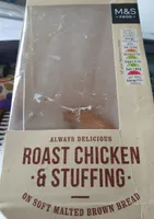 Roast Chicken & Stuffing Sandwich