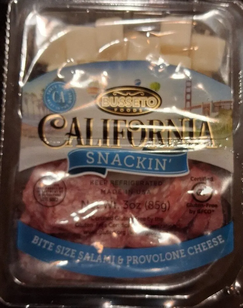 Bite Size Salami & Provolone Cheese