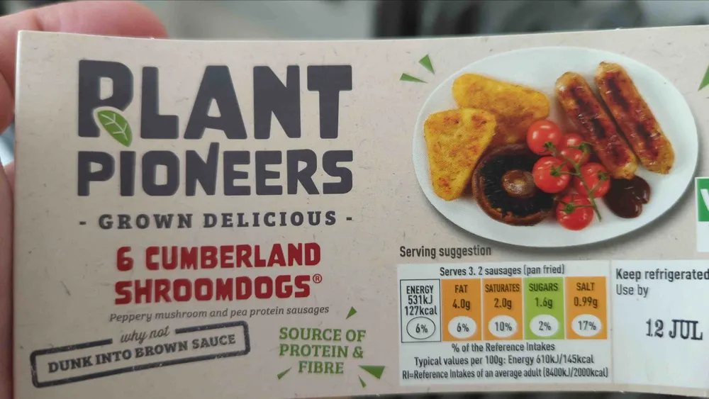 Shroomdog, Sausage, Cumberland