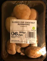 Closed Cup Chestnut Mushrooms