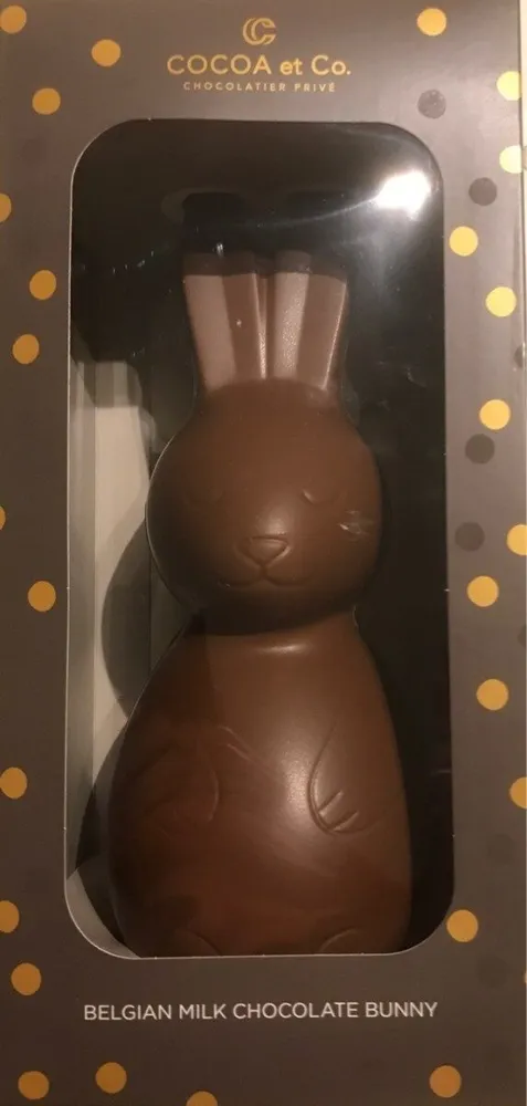 Belgian Milk Chocolate Bunny