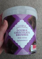 Double chocolate brownie
