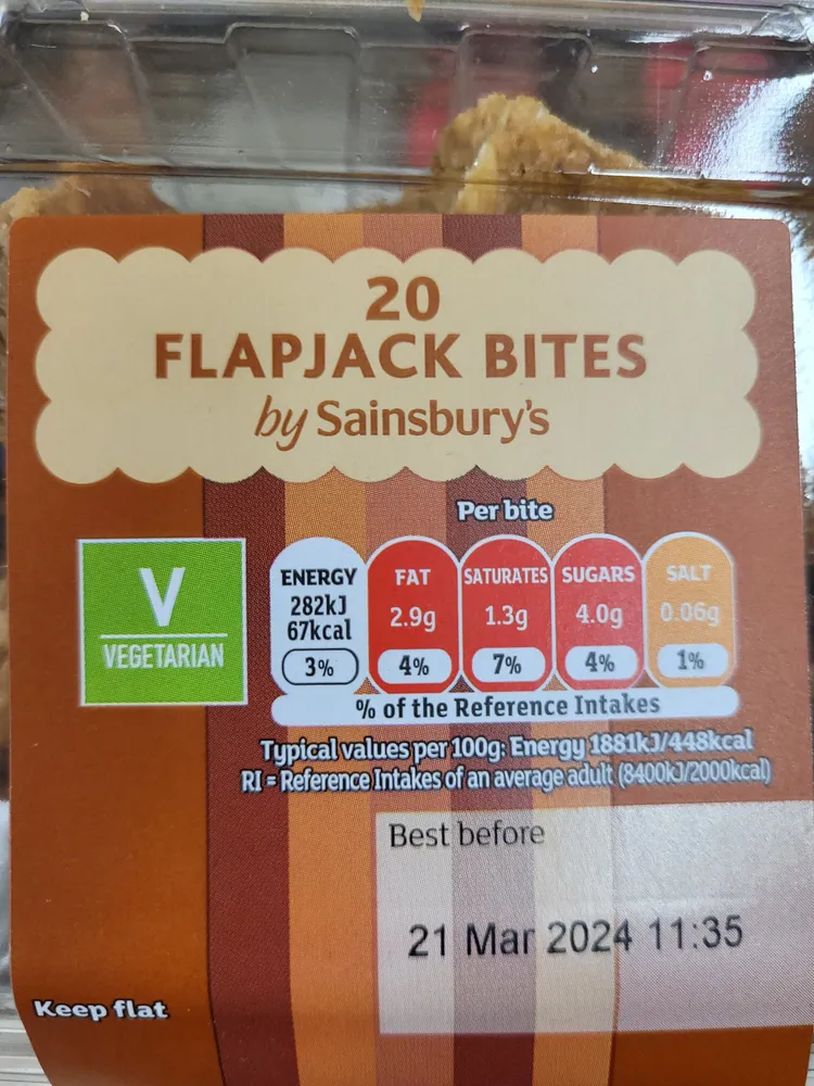 Flapjack Bites