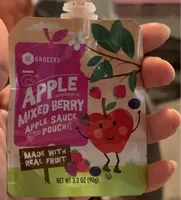 apple mixed berry apple sauce