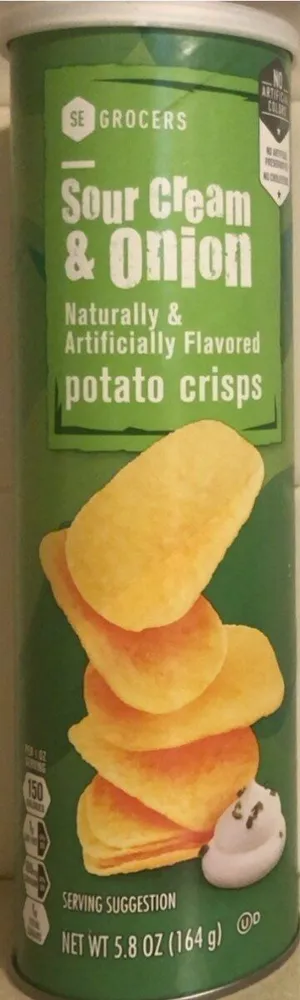 Sour Cream & Onion Potato Crisps