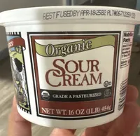 Organic sour cream