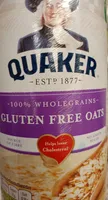 Quaker gluten free oats