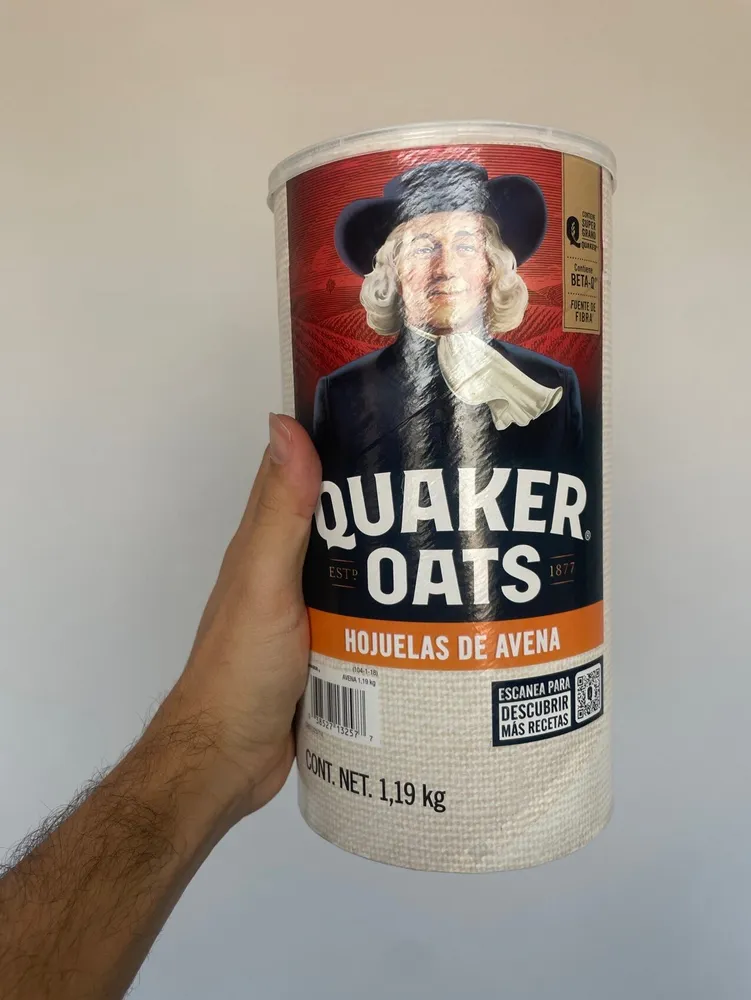 Hojuela de avena de grano entero