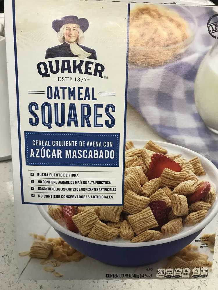 Oatmeal Squares Brown Sugar