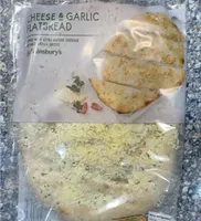 Cheese and Garlic Flatbread