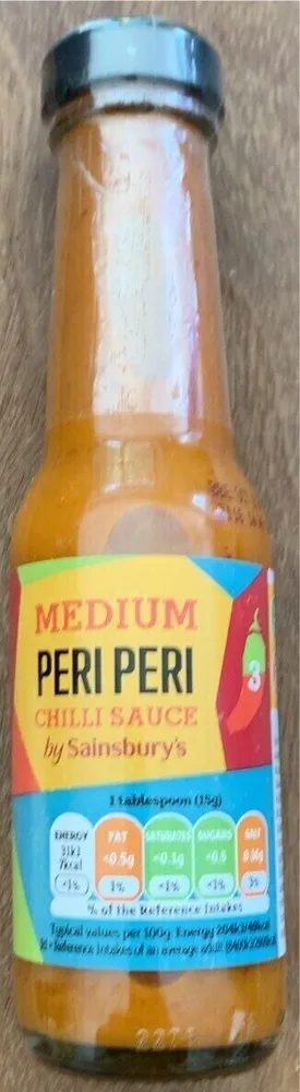 Medium Peri Peri Chilli Sauce