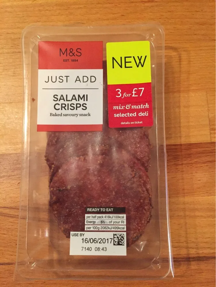 Salami Crisps