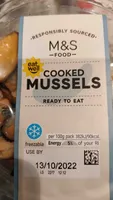 Cooked mussels