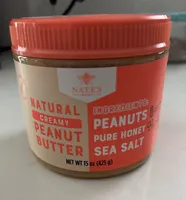 Natural Creamy Peanut Butter