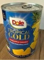 Dole Tropical Pineapple Chunks Juice 567G