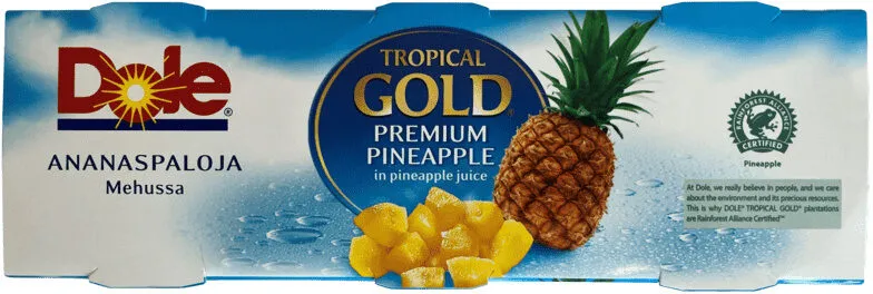 Dole Tropical Gold Pineapple Chunks In Juice