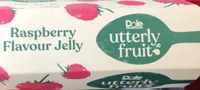 Raspberry flavour jelly