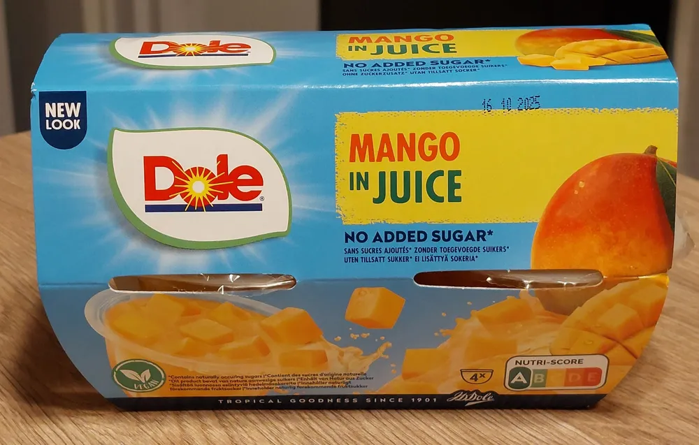 Mango in juice