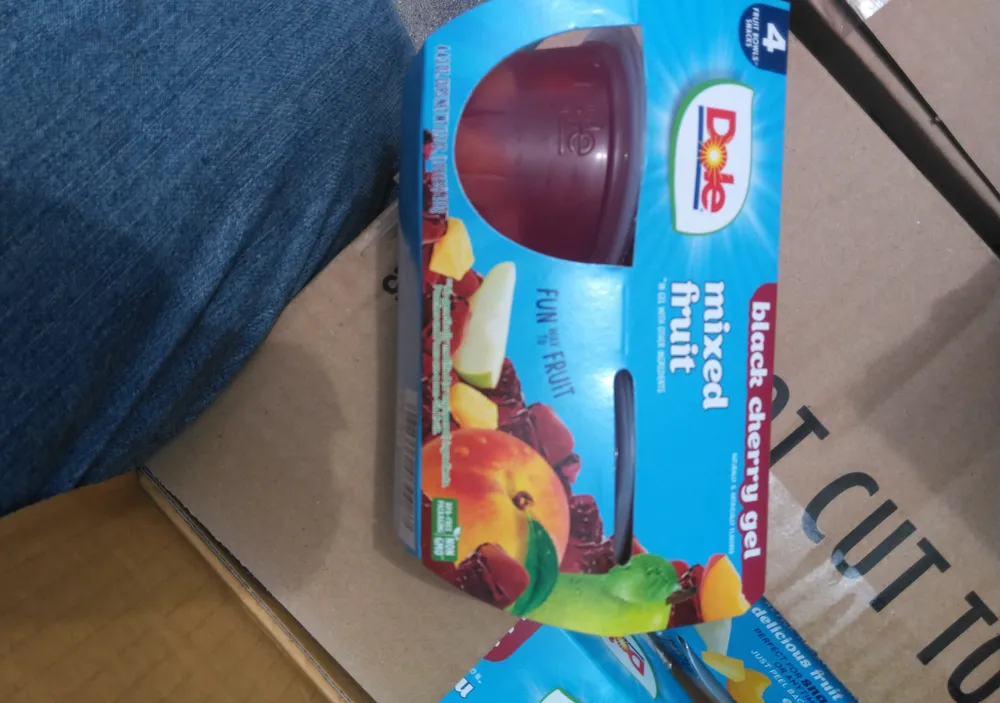 Mixed Fruit In Black Cherry Gel