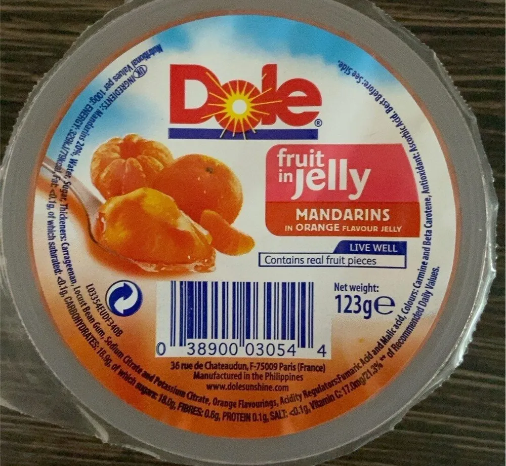 Mandarins in Orange Jelly