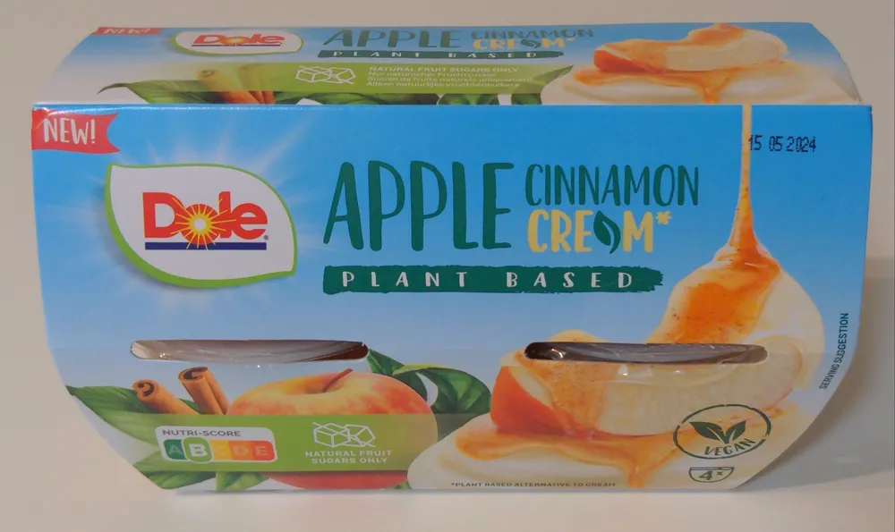 Apple Cinnamon Cream Plant Based
