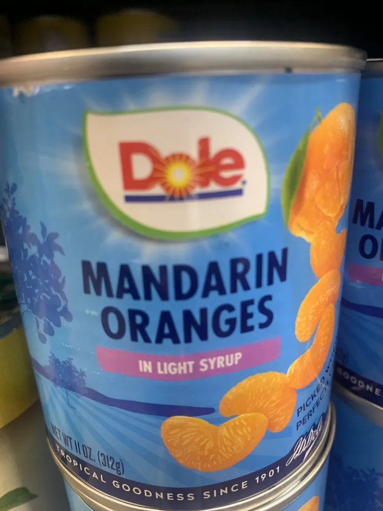 Mandarin Oranges in Light Syrup