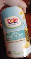 100% pineapple juice