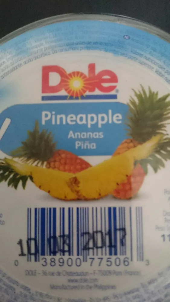 Ananas au jus