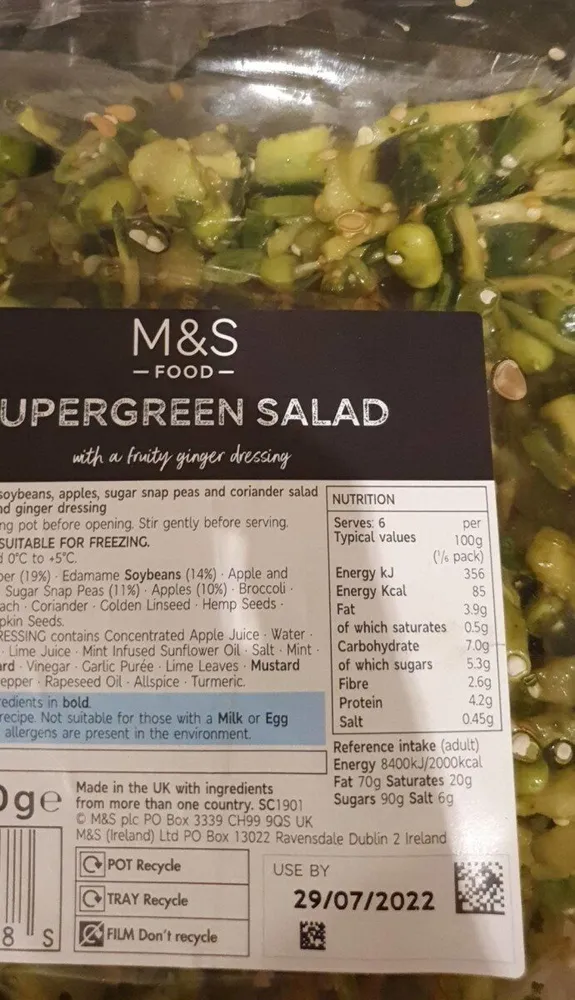 supergreen salad