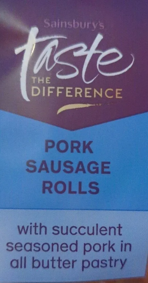 Taste The Difference Pork Sausage Rolls