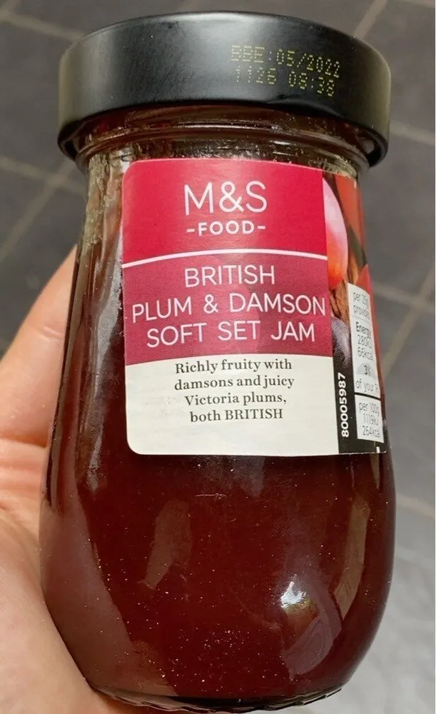 British Plum & Damson Soft Set Jam