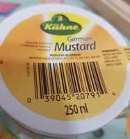 Mostaza alemana semifuerte