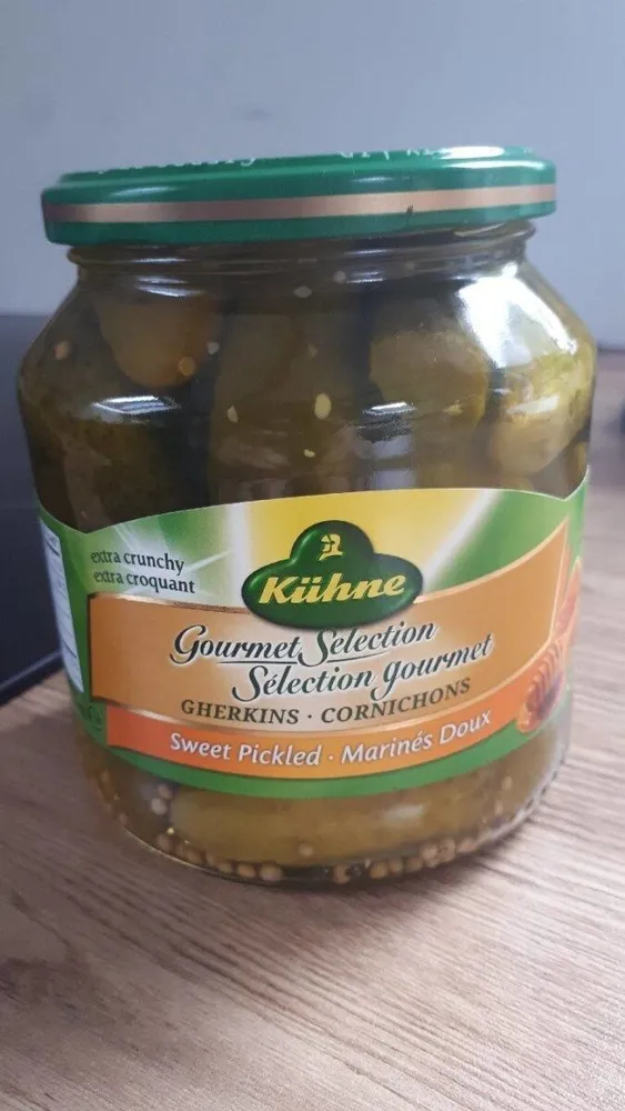 Cornichons marinés doux